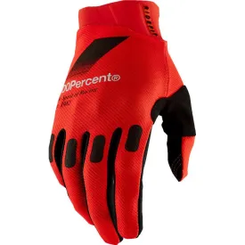 100% Ridefit Gloves - Red