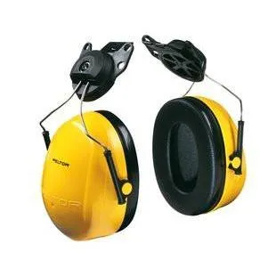 3M H9P3E Peltor Optime 98 Cap Mount Earmuff