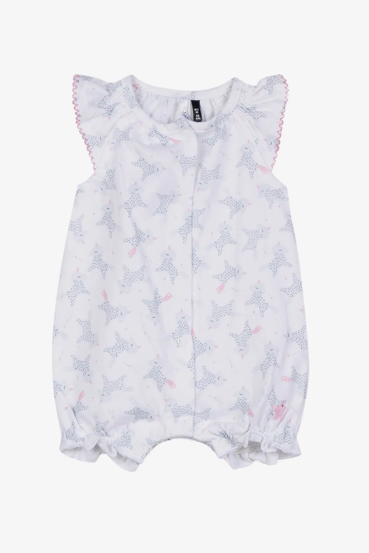 3pommes Unicorn Baby Girls Romper (Size 6/9M left)