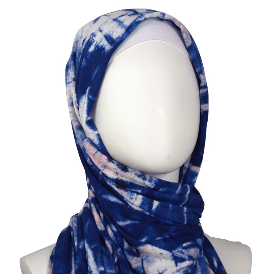 A Breath of Fresh Air Patterned Jersey Hijab - NEW PRINT