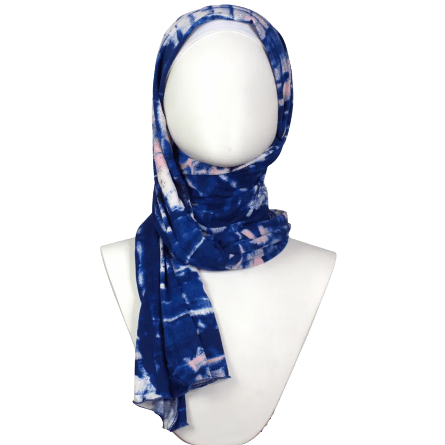 A Breath of Fresh Air Patterned Jersey Hijab - NEW PRINT