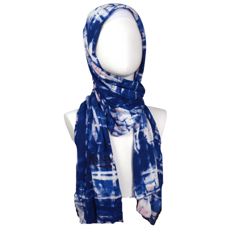 A Breath of Fresh Air Patterned Jersey Hijab - NEW PRINT