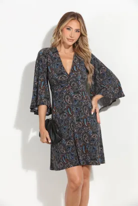 Alona Stretch Kimono Sleeve Dress-BEST SELLER