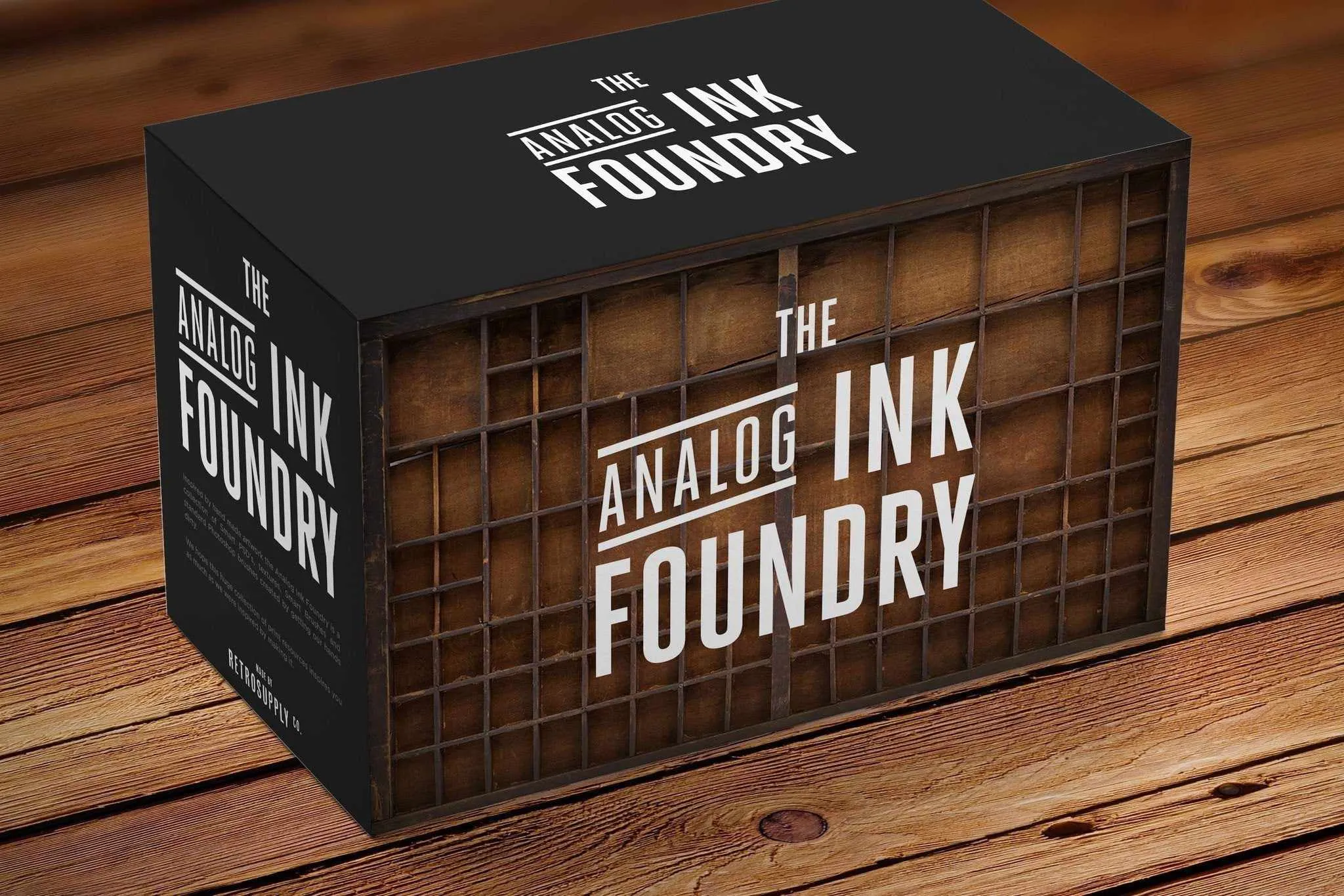 Analog Ink Foundry | Vintage & Grunge Photoshop Brushes, Texture and Templates