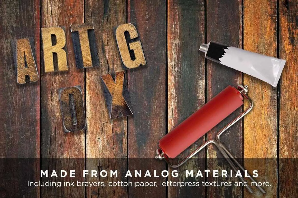 Analog Ink Foundry | Vintage & Grunge Photoshop Brushes, Texture and Templates