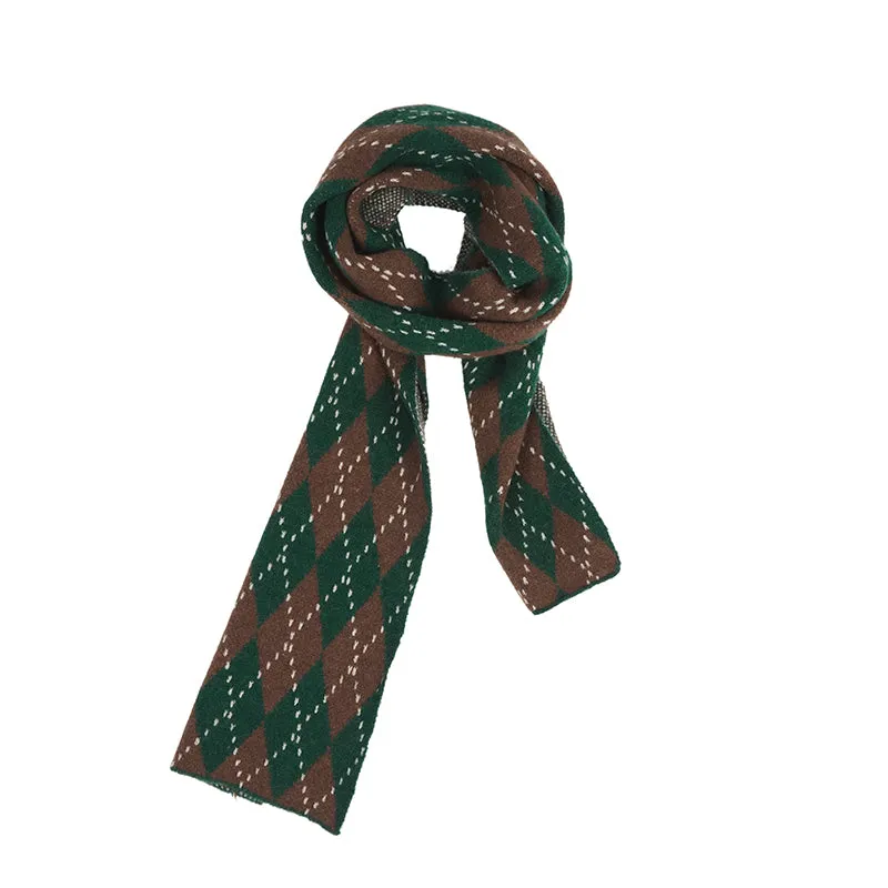 ARGYLE KNITTED SCARVES