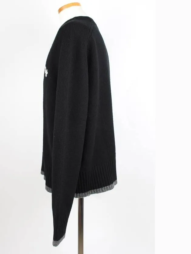 Atelier logo knit XL