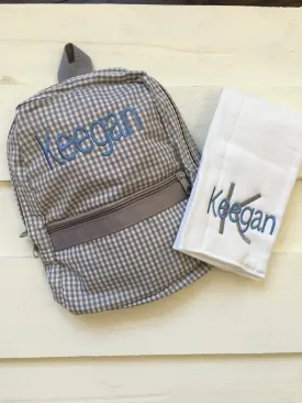 Backpack and Burp Set