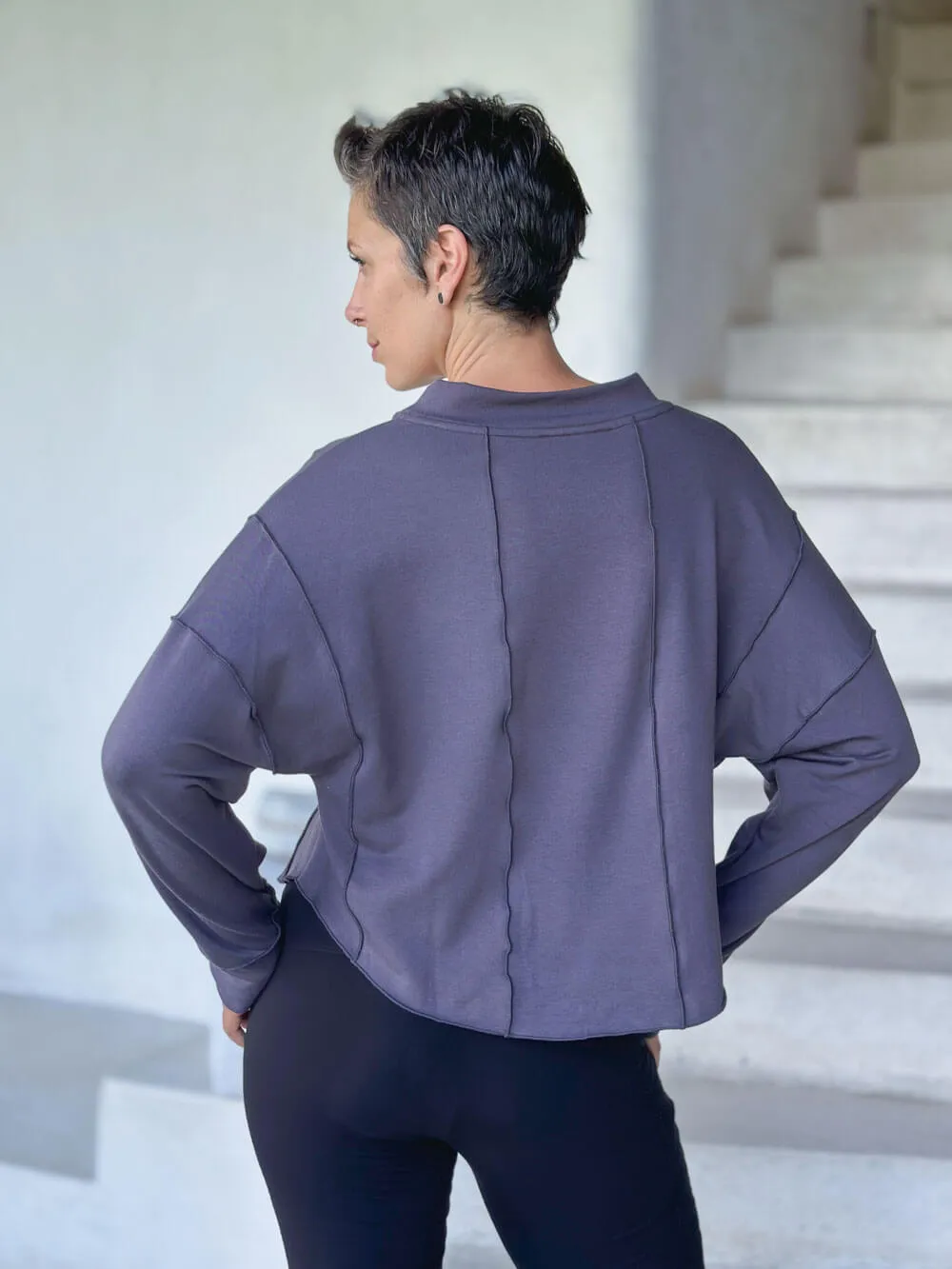 Bamboo Fleece Neci Sweatshirt