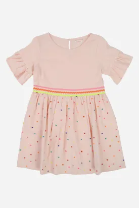 Billieblush Dot Embroidered Girls Dress (Size 2 left)