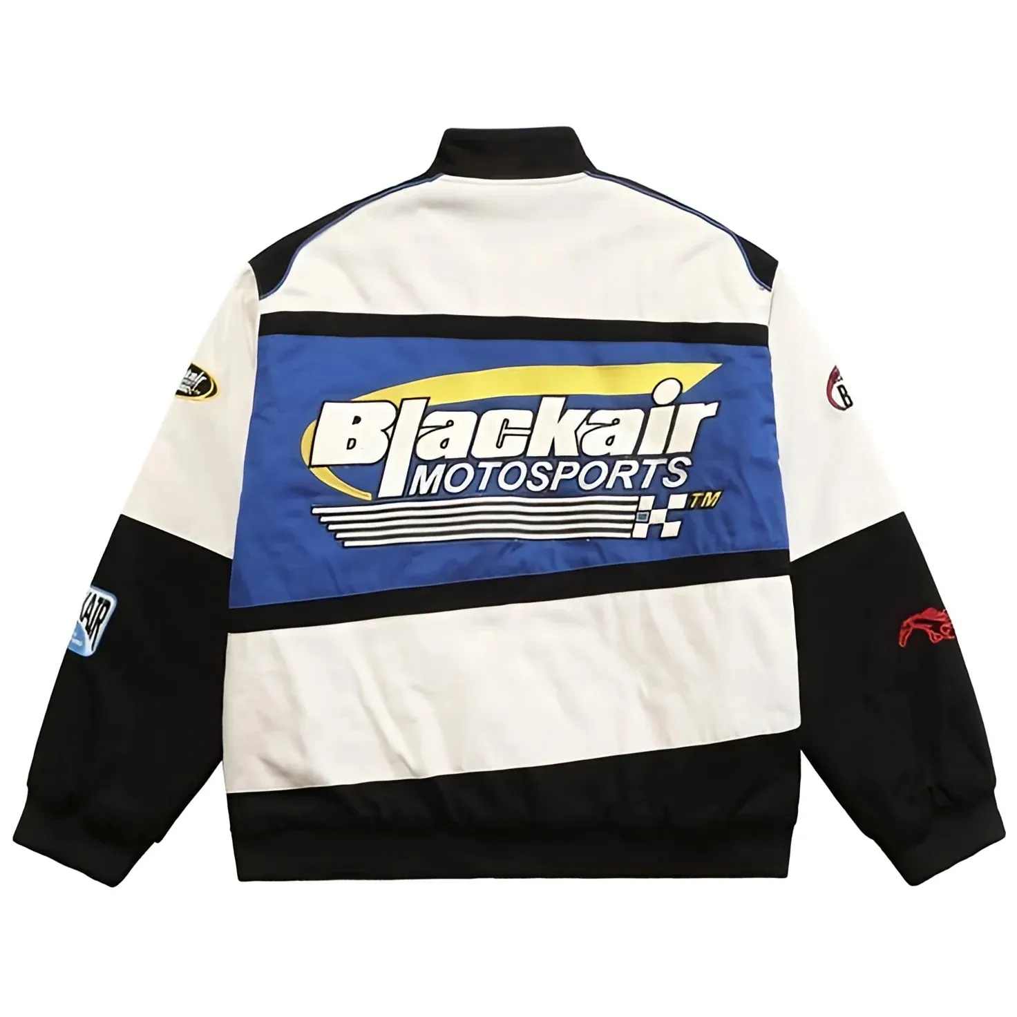 Black Air Racing Jacket – Stylish & Durable for Motorsport Fans