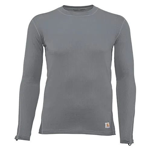 Carhartt MBL101 Men's Force Lightweight Stretch Grid Base Layer Crewneck Top