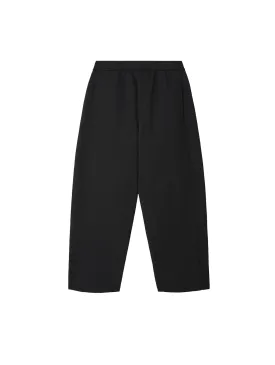 CFCL Black Milan Rib Curved Pants