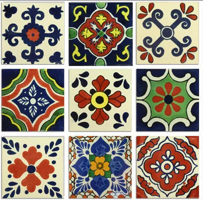 Classic Talavera Mexican Tile Collection