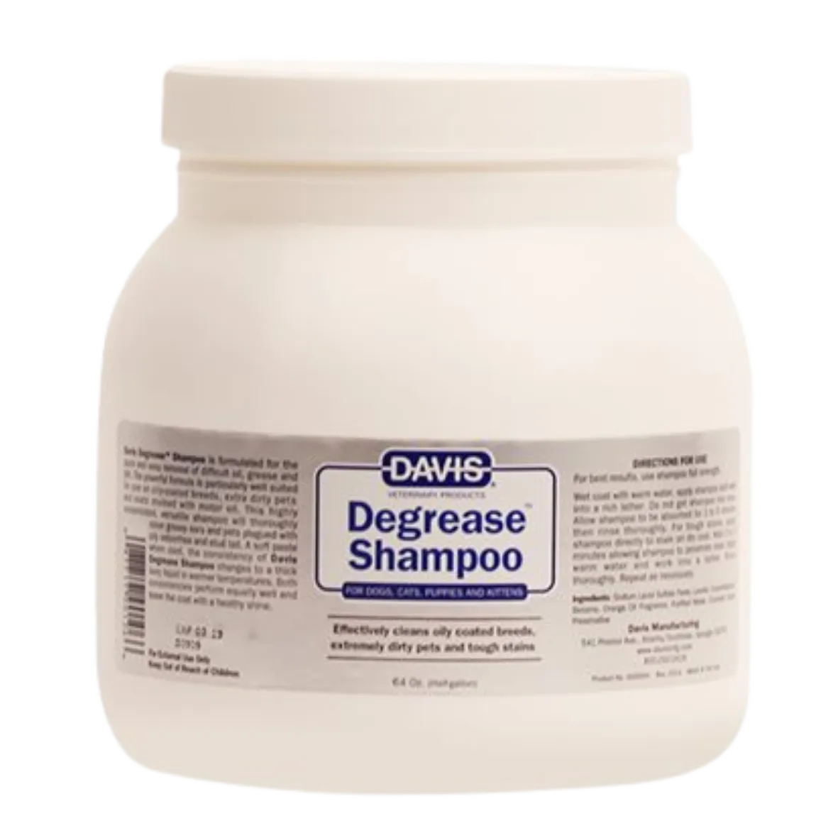 Davis Degrease Shampoo - 64 oz