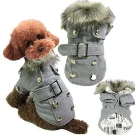 Dog clothes warm cotton pet clothing