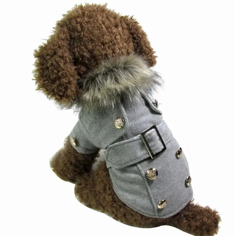 Dog clothes warm cotton pet clothing