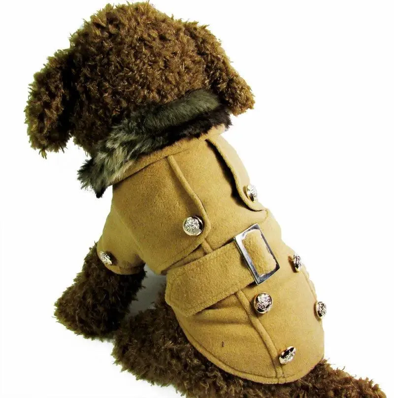 Dog clothes warm cotton pet clothing