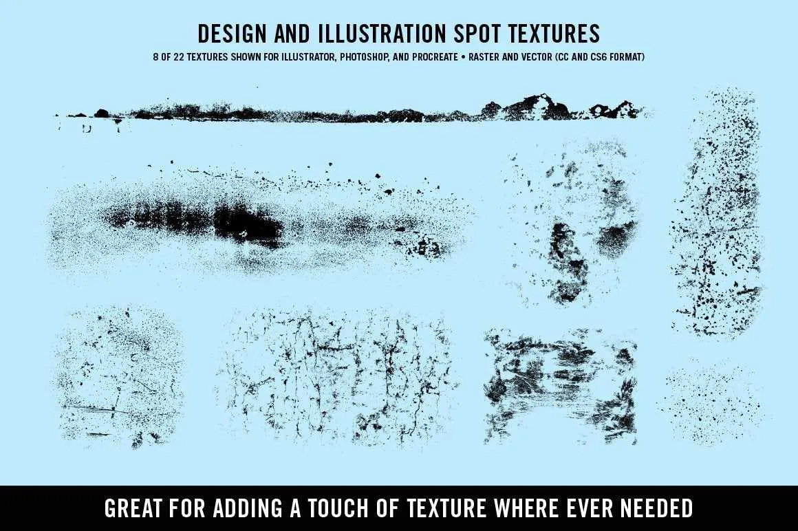 Doggone Design & Illustration Textures by Von Glitschka | for Photoshop