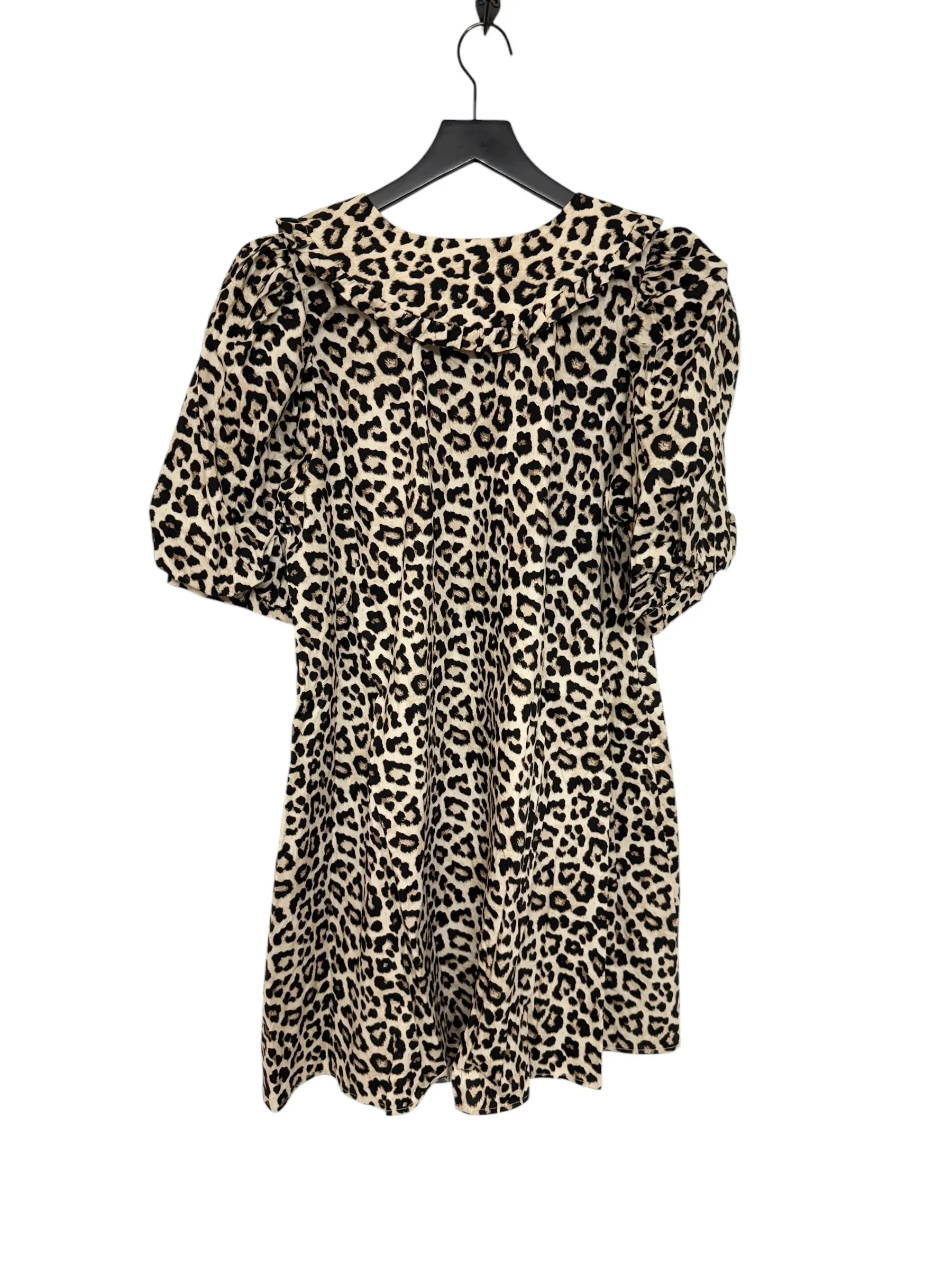 Dress Party Short By H&m In Leopard Print, Size: M