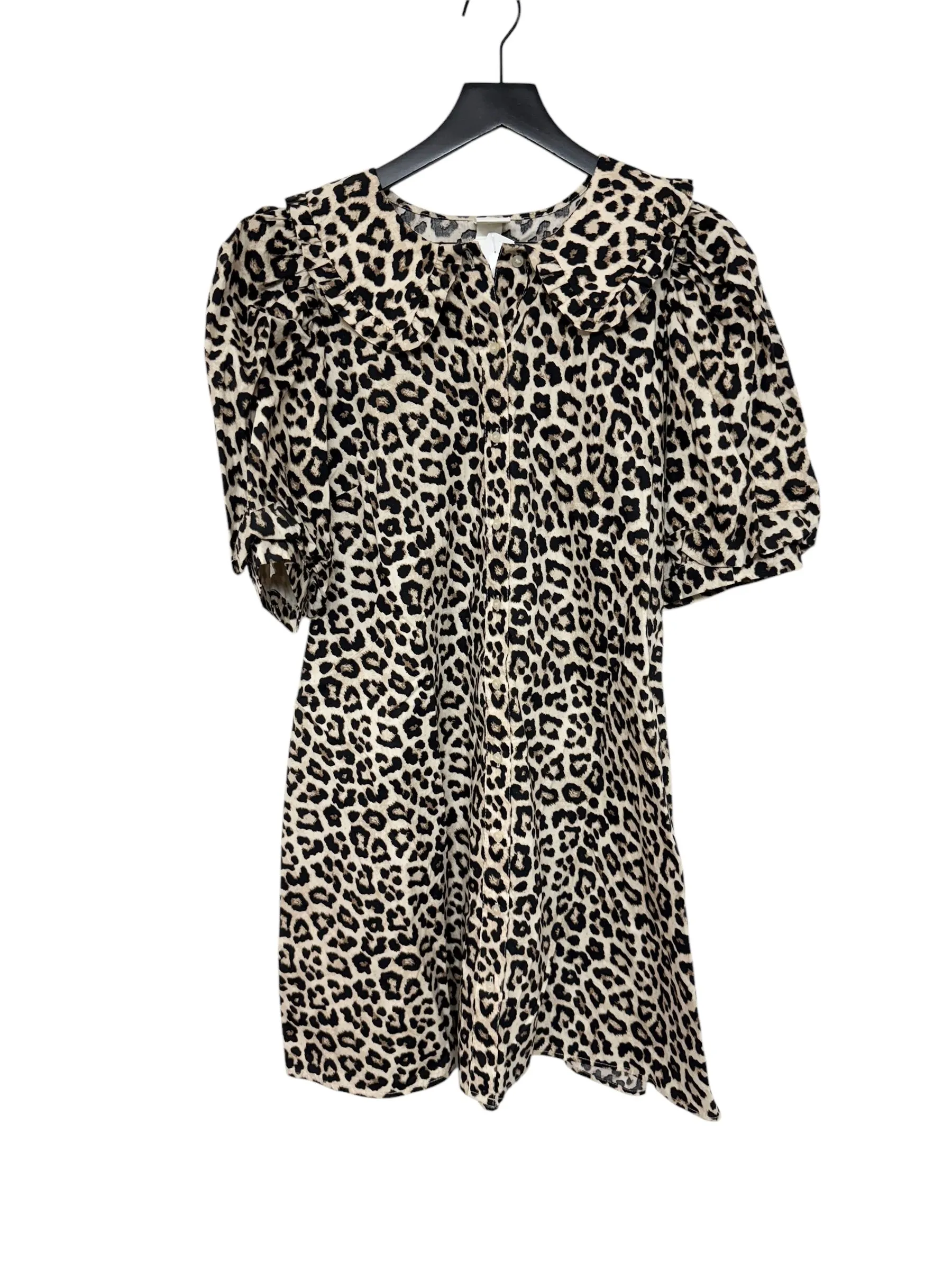 Dress Party Short By H&m In Leopard Print, Size: M