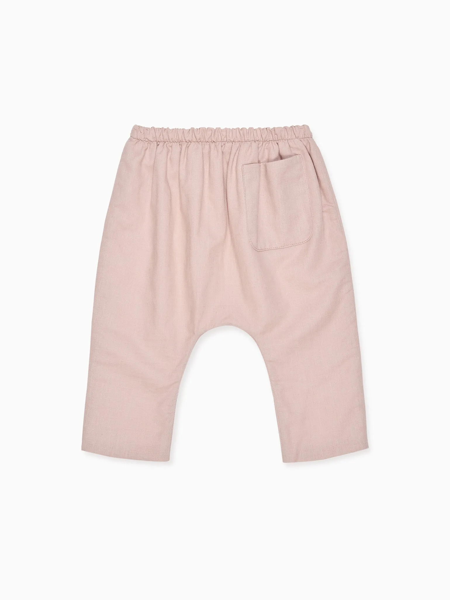 Dusty Pink Alex Baby Girl Pants