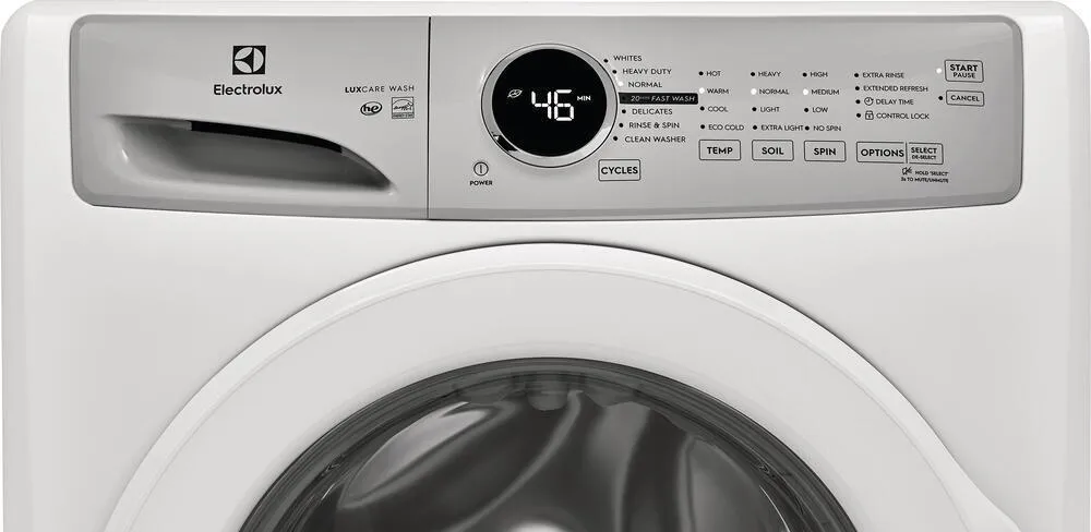 Electrolux - 5.1 cu. Ft  Front Load Washer in White - ELFW7337AW