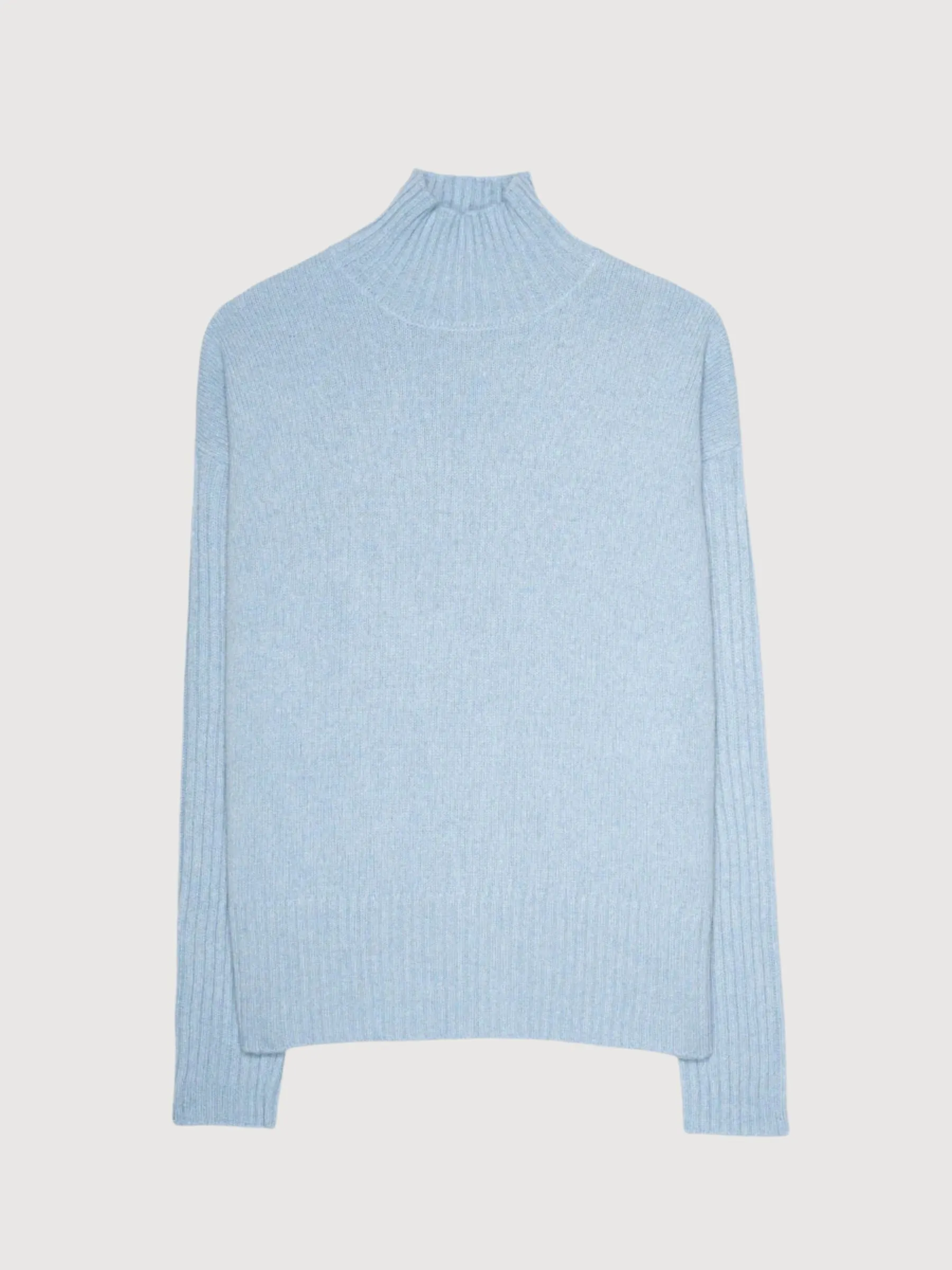 Erminia Light Blue Woman Cashmere Pullover | Rifò