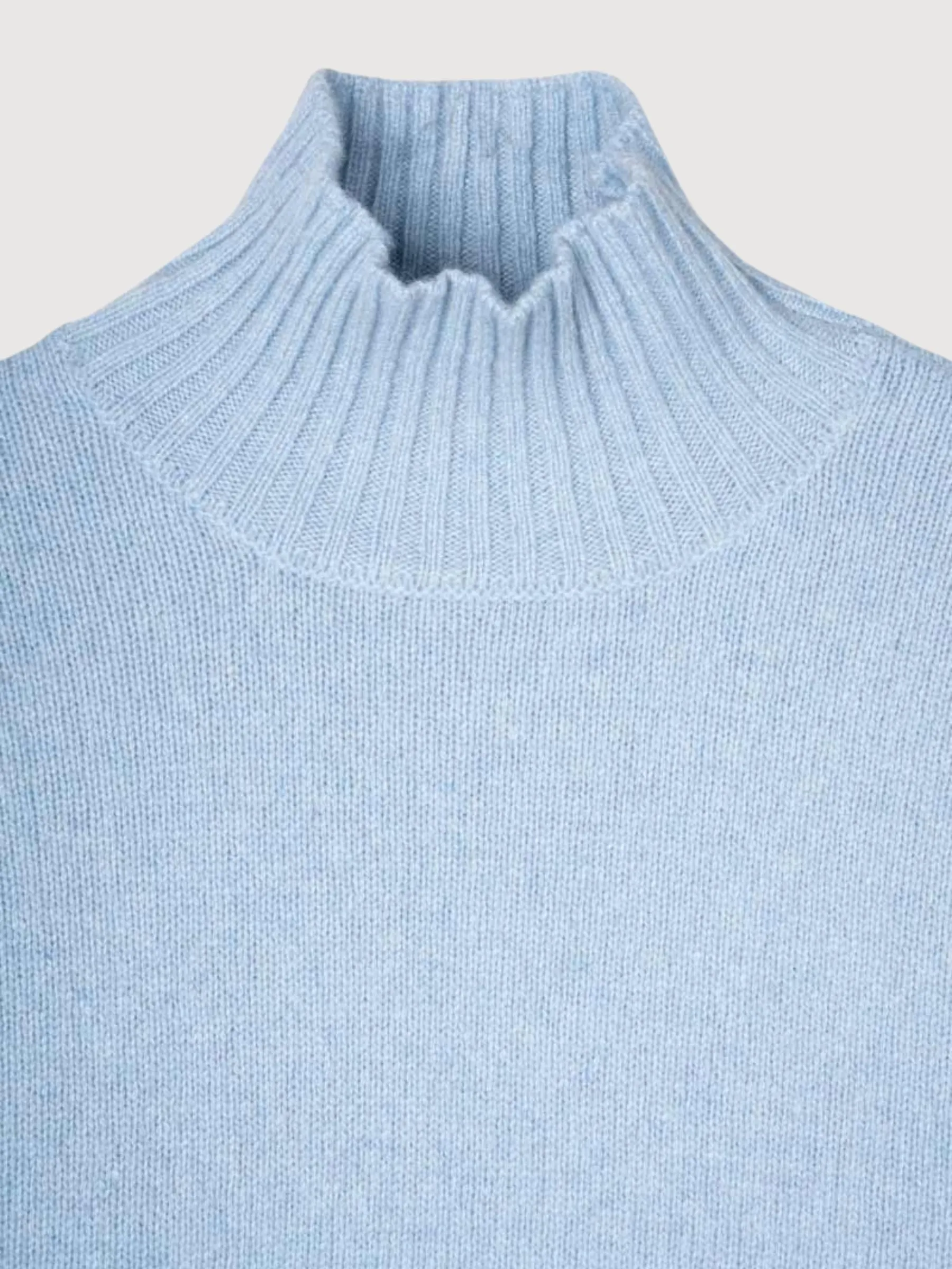 Erminia Light Blue Woman Cashmere Pullover | Rifò