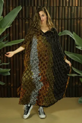 Extra Large Kaftan 'Rahma' - Long - with imperfections