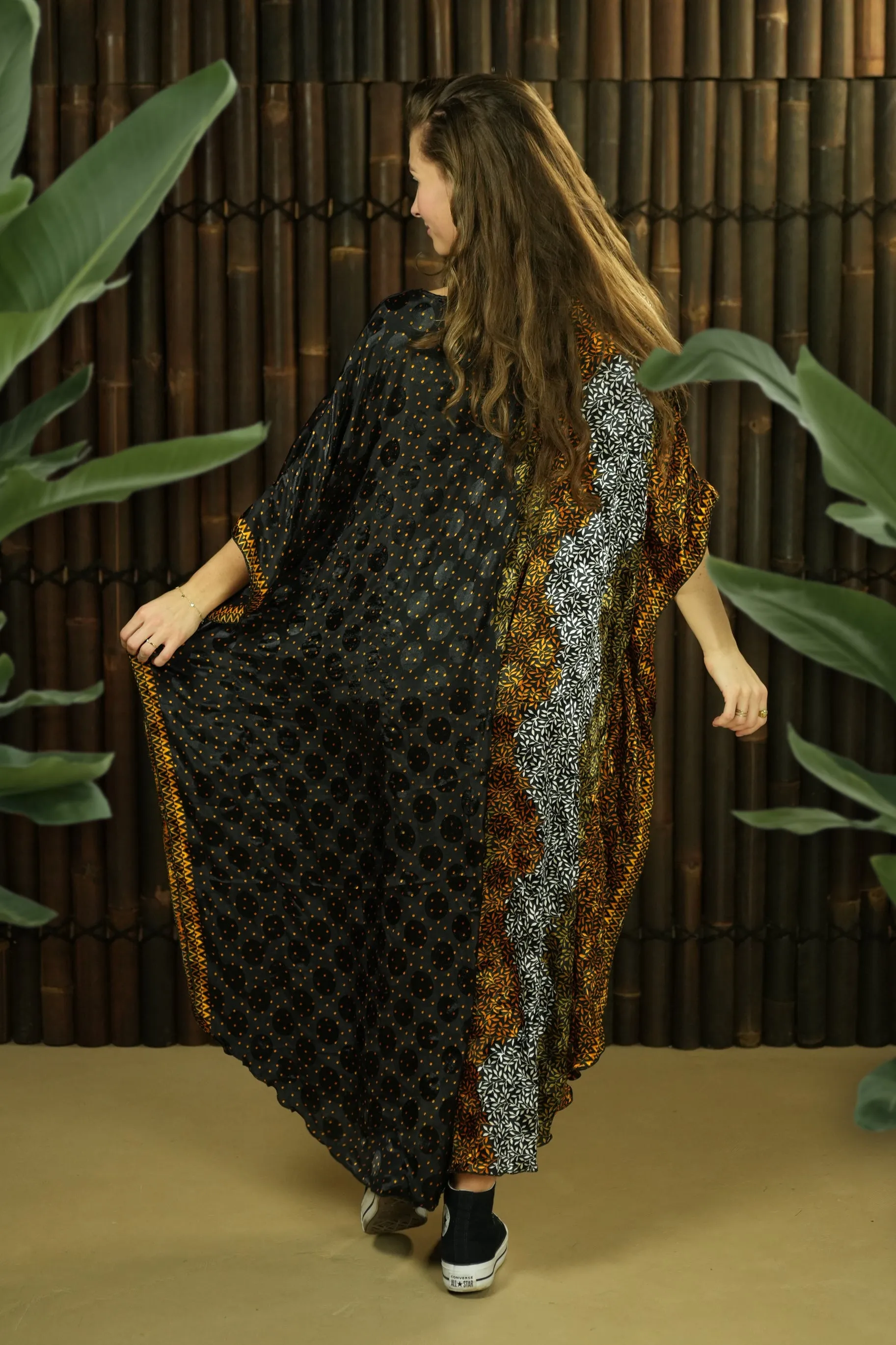 Extra Large Kaftan 'Rahma' - Long - with imperfections