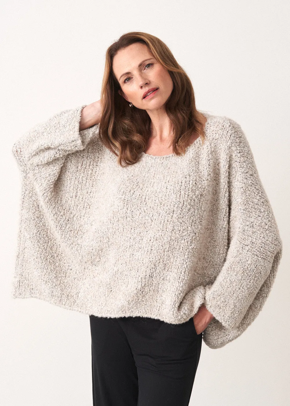 FIRA BOUCLE SWEATER