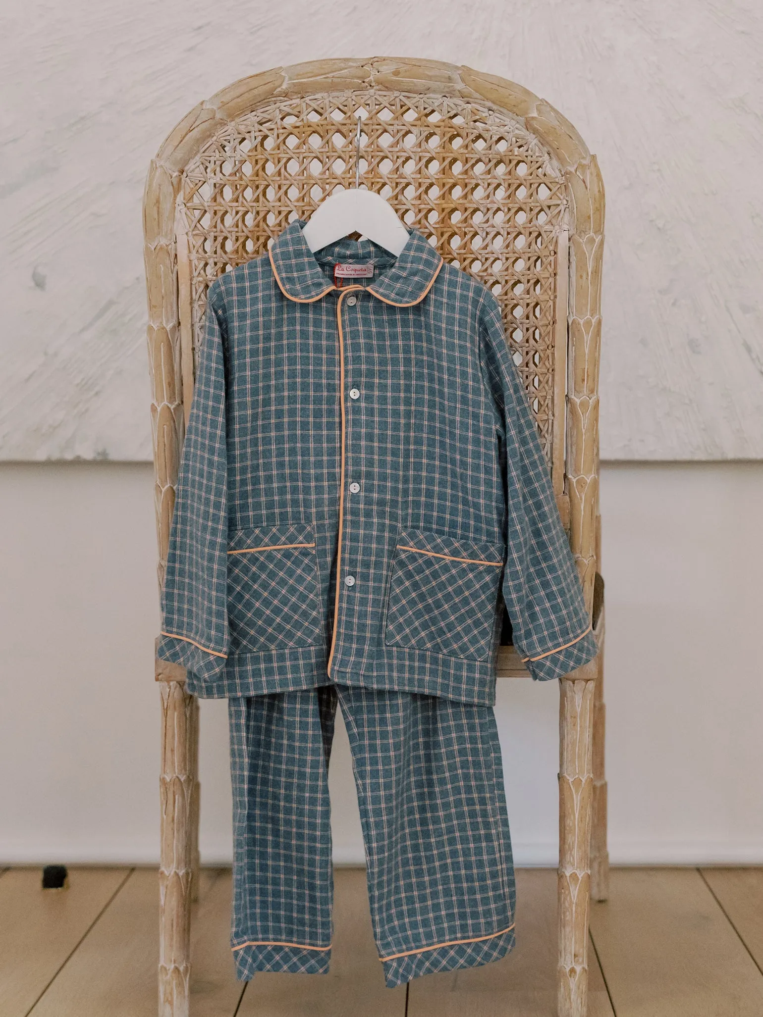 Grey Check Romero Kids Pyjamas