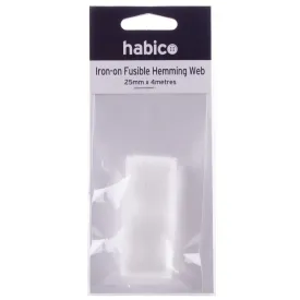 Habico Iron-on fusible Hemming Web 4 Metres