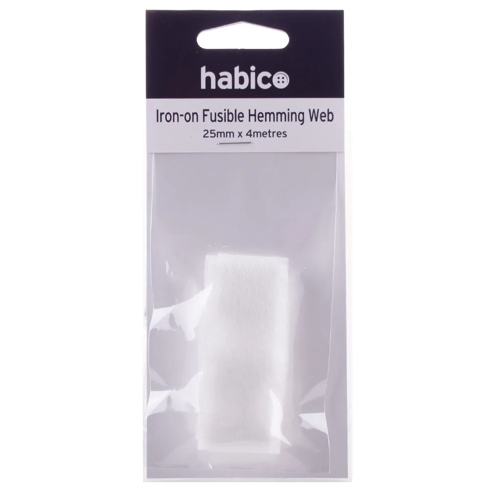 Habico Iron-on fusible Hemming Web 4 Metres