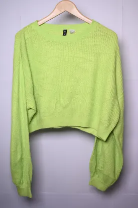 H&M Green Crop Top