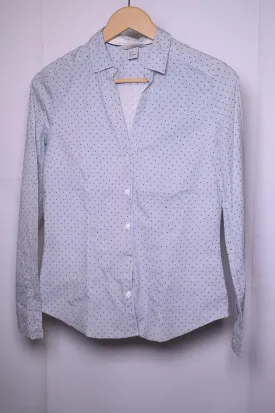 H&M Small Grey Button-Down Shirt