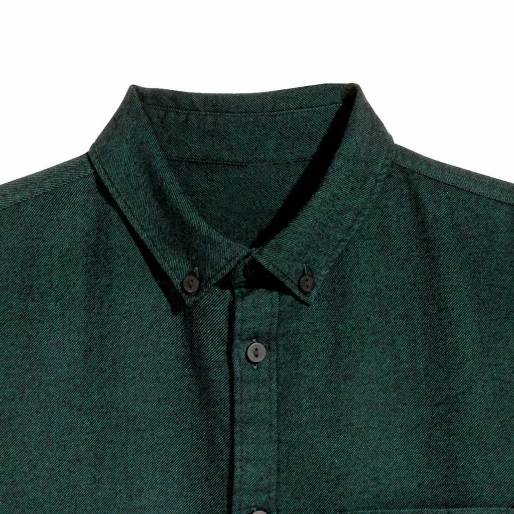 H&M Twill Casual Shirt Green