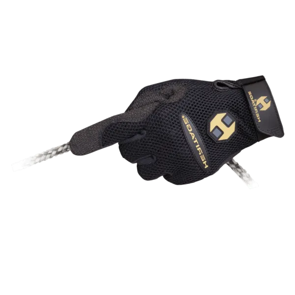 Heritage Air-Flow Roping Glove Black