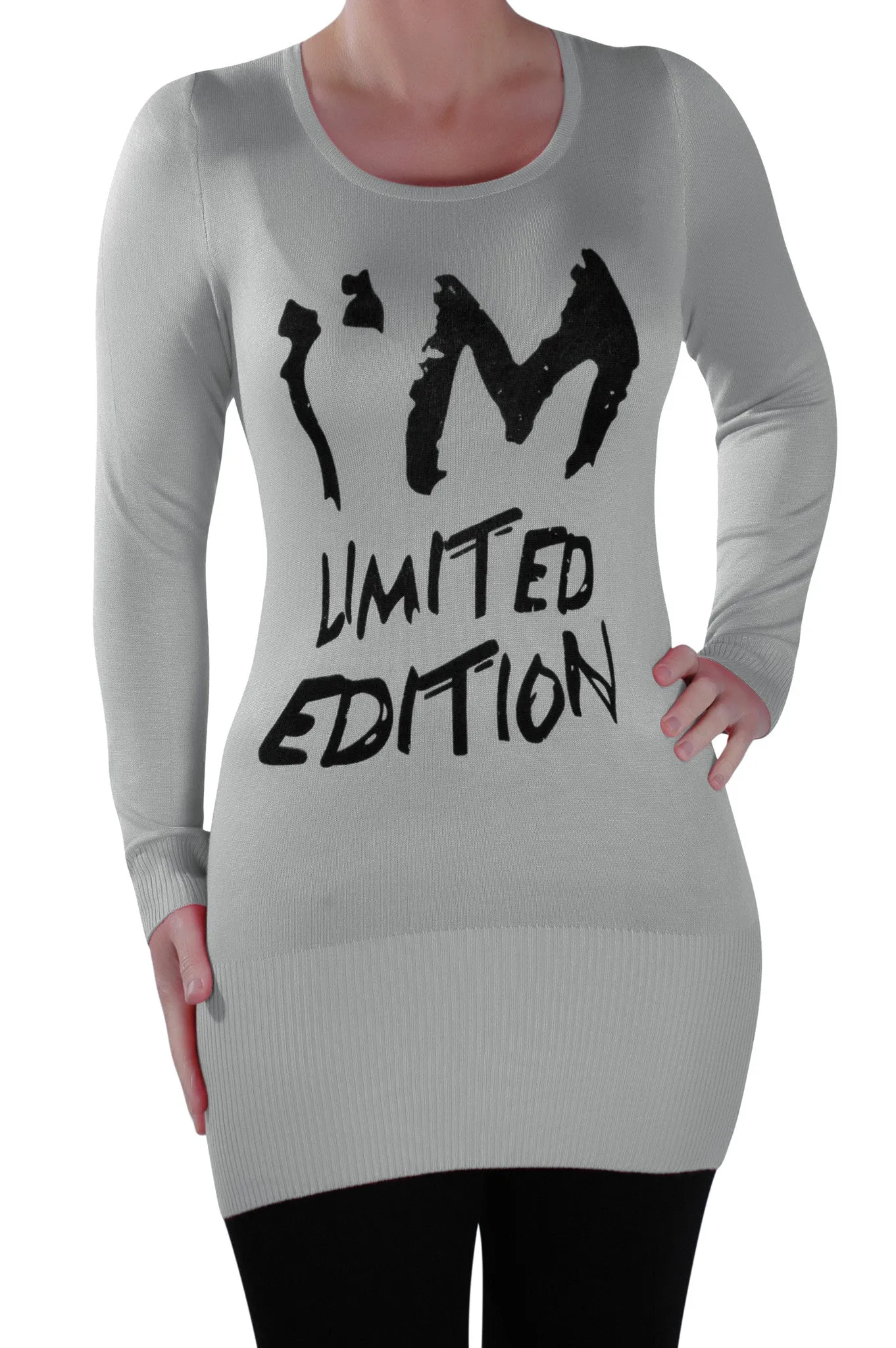 I'm Limited Edition Slogan Long Sleeve T-Shirt