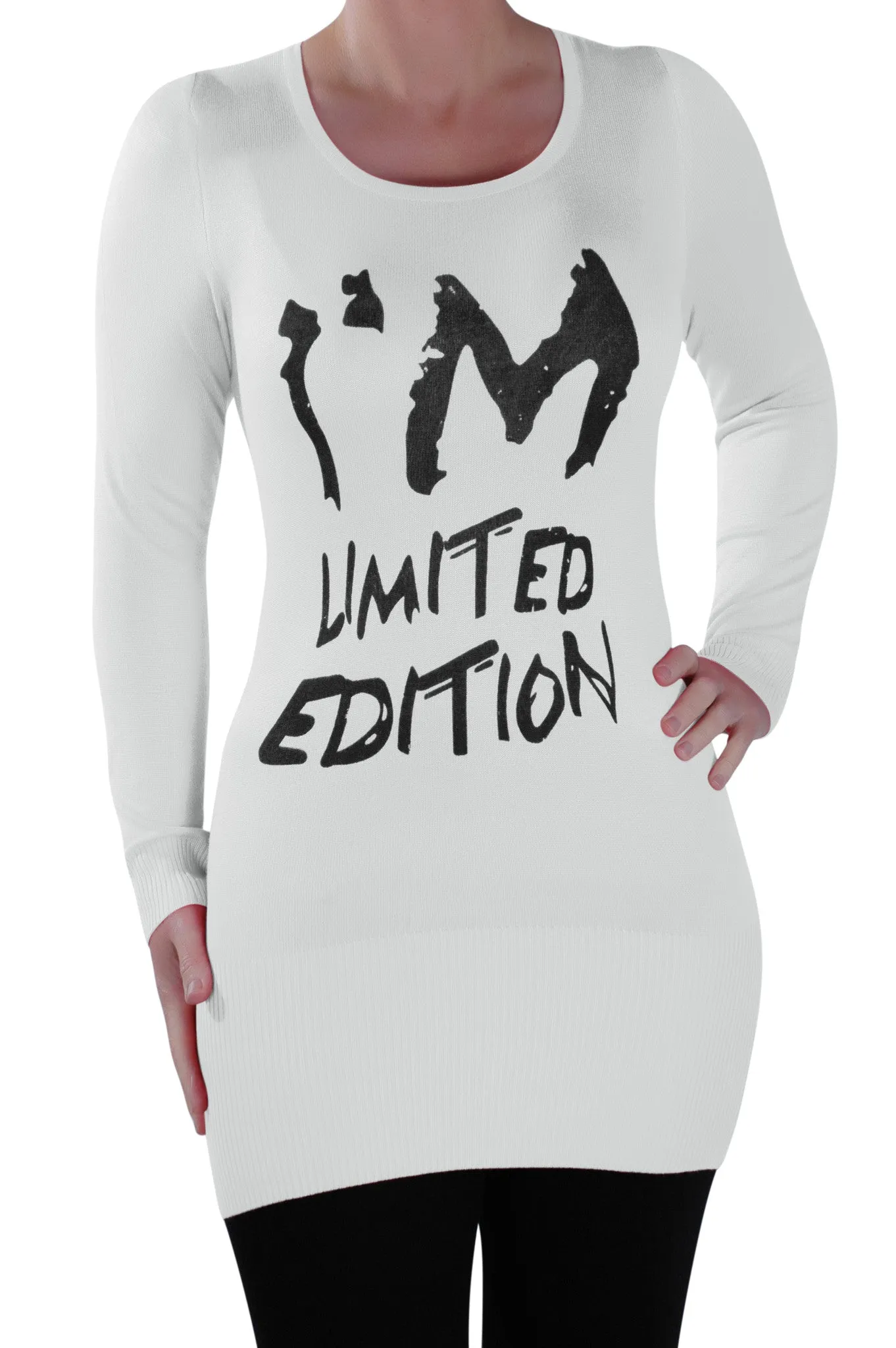 I'm Limited Edition Slogan Long Sleeve T-Shirt