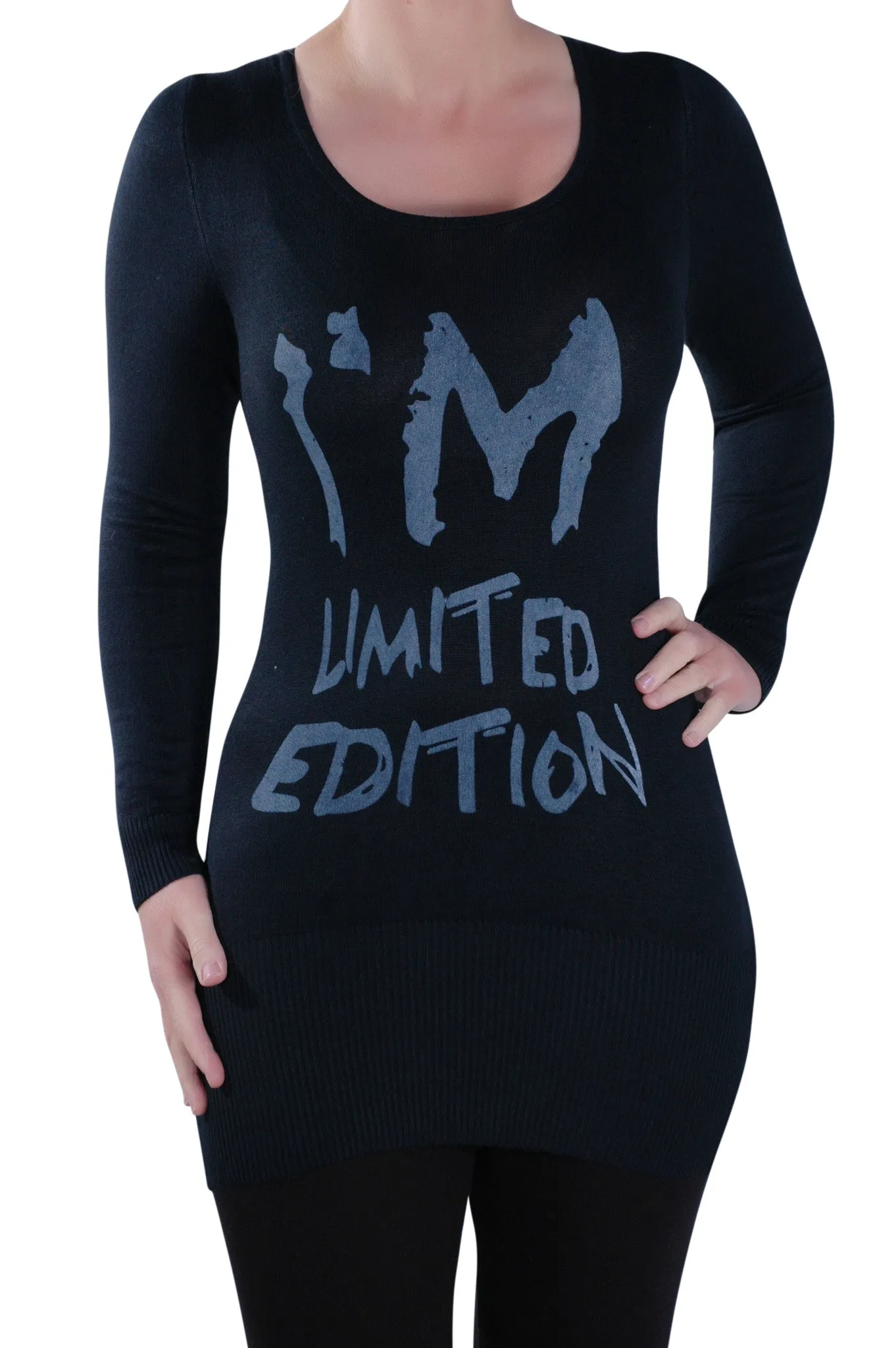 I'm Limited Edition Slogan Long Sleeve T-Shirt