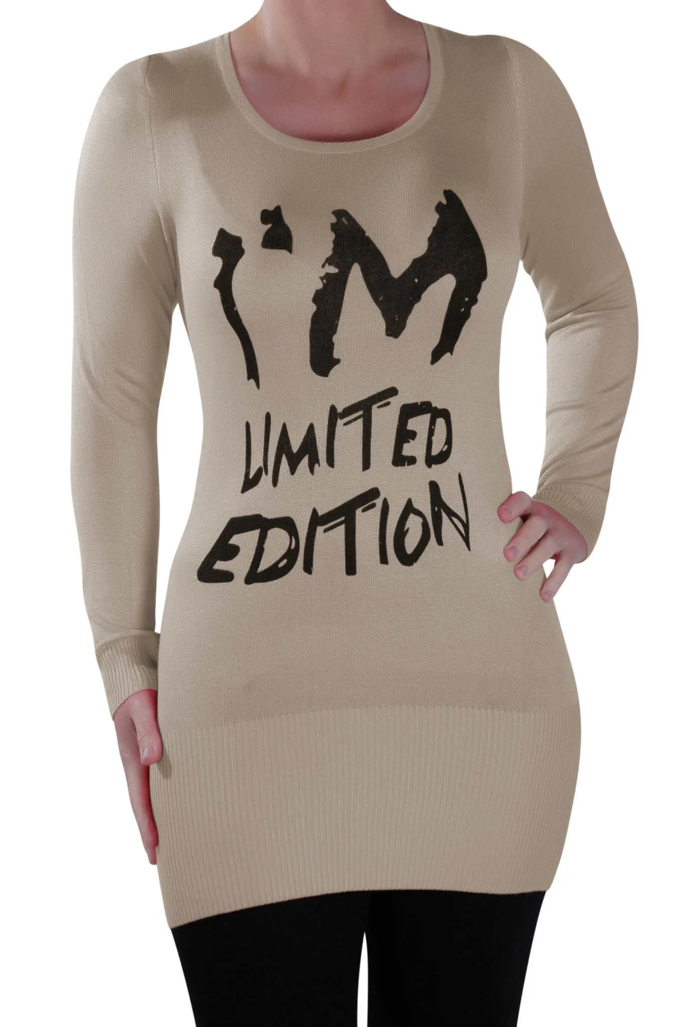 I'm Limited Edition Slogan Long Sleeve T-Shirt