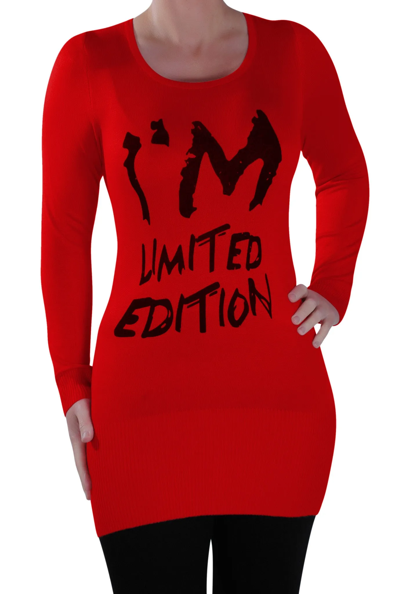 I'm Limited Edition Slogan Long Sleeve T-Shirt