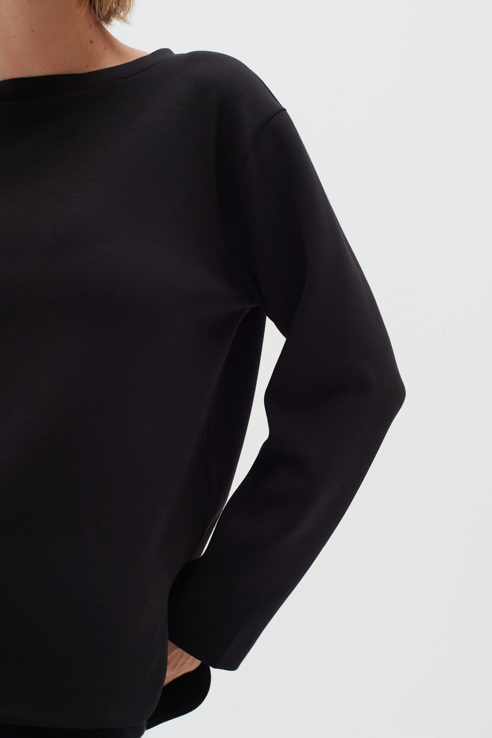 InWear Gincent Knit Sweatshirt Black