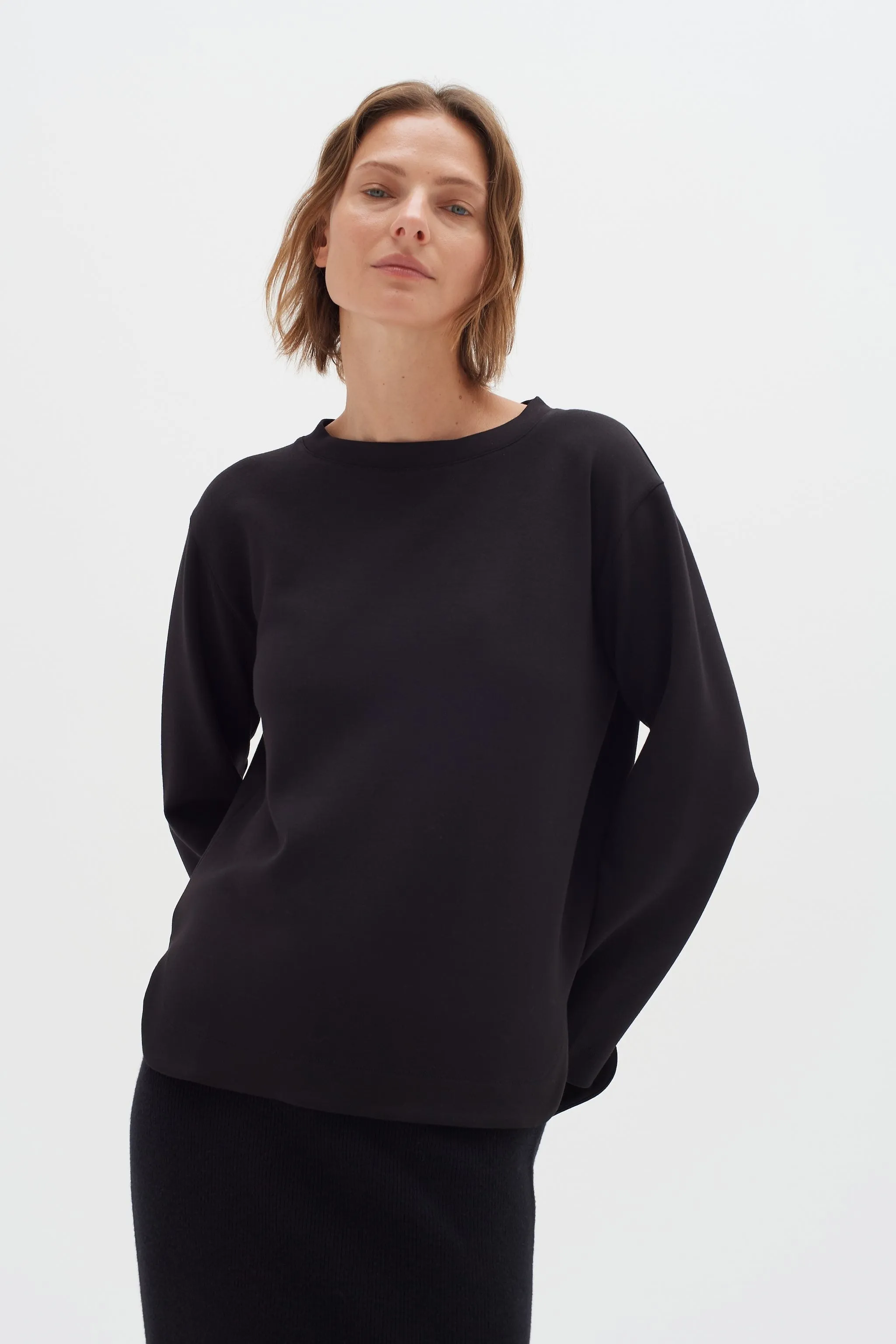 InWear Gincent Knit Sweatshirt Black