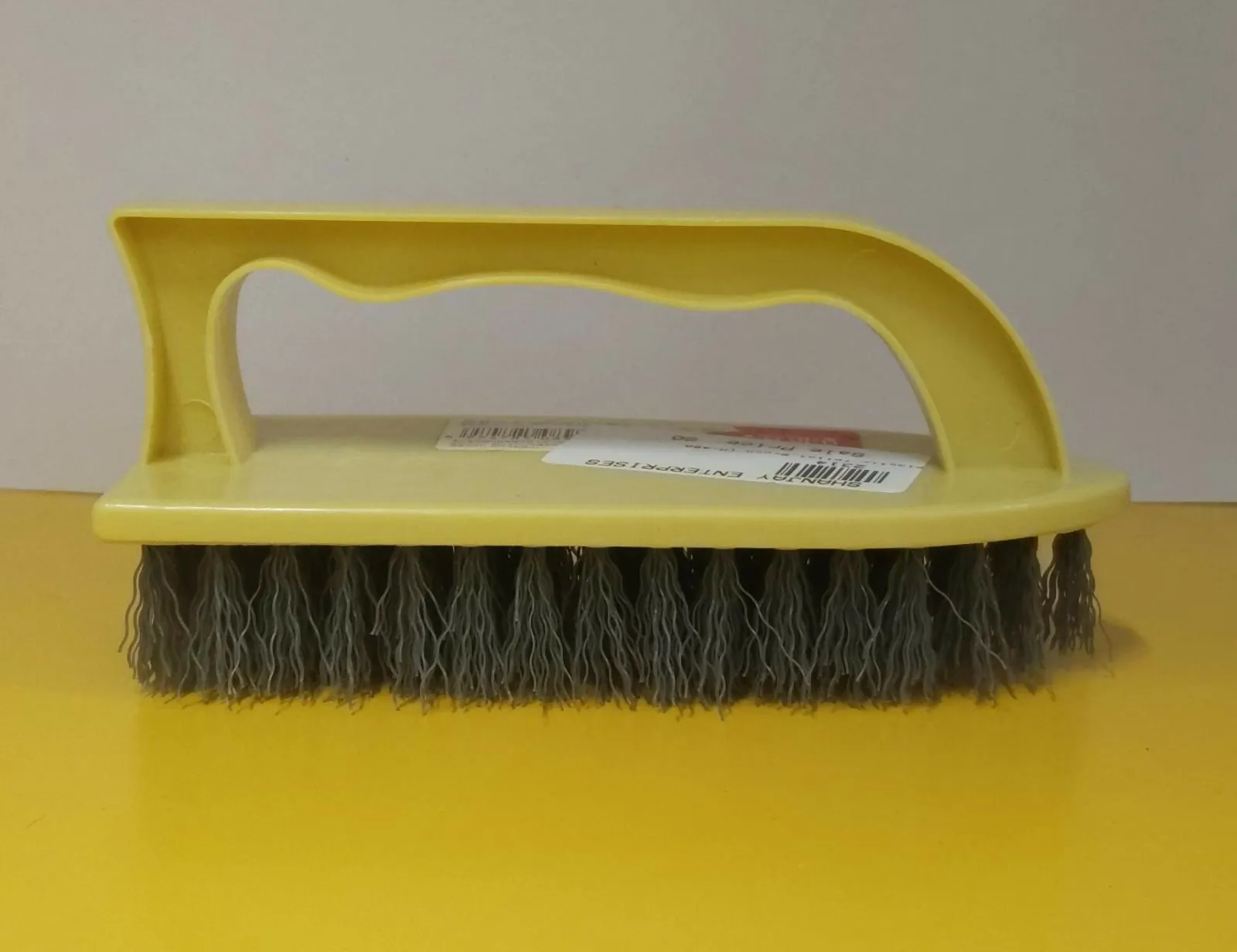 Iron Type Cleaning Brush for Washing Clothes Heavy Duty Plastic Wet and Dry Brush