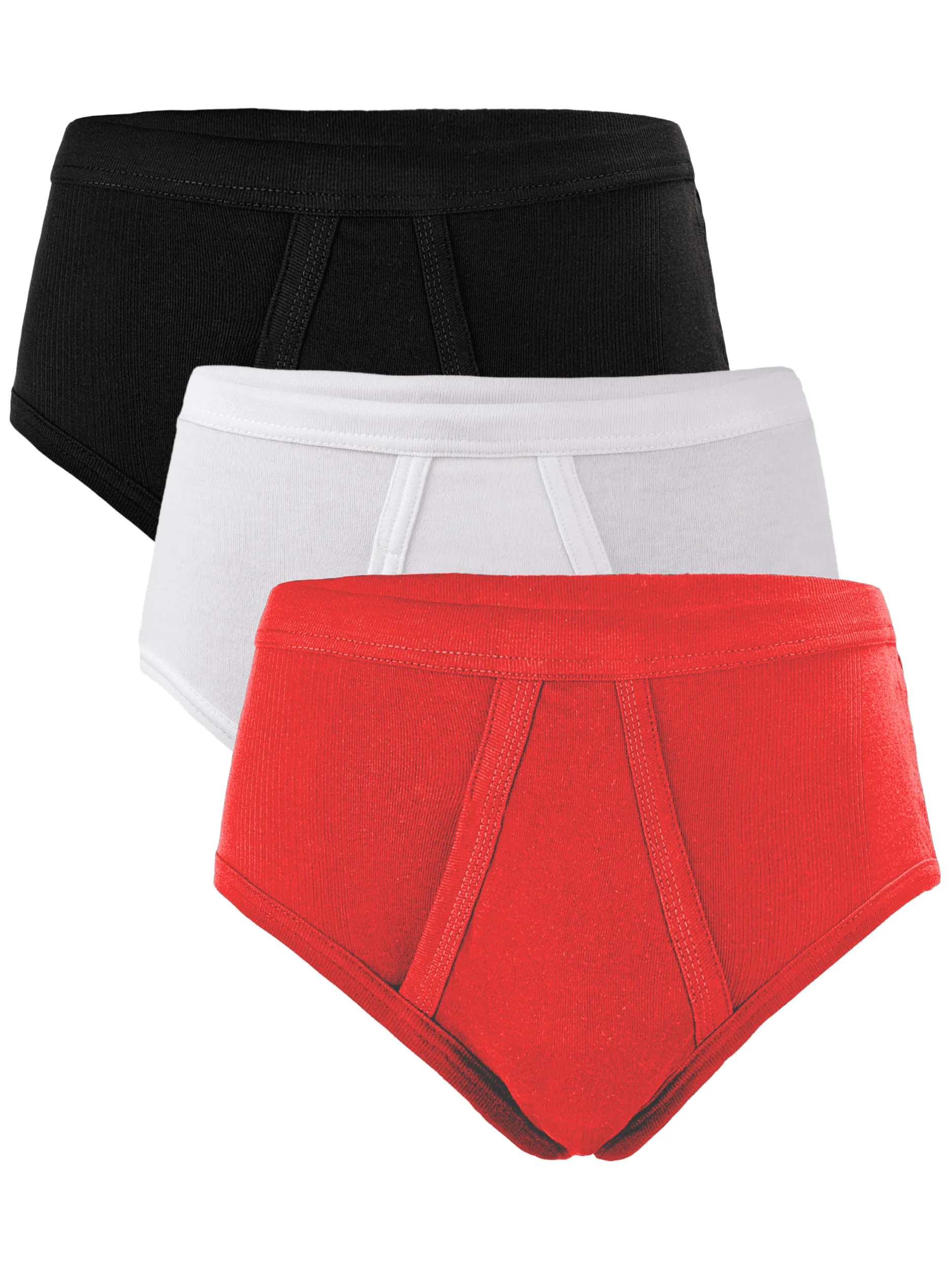 Kids Assorted Cotton Briefs (pack of 3)