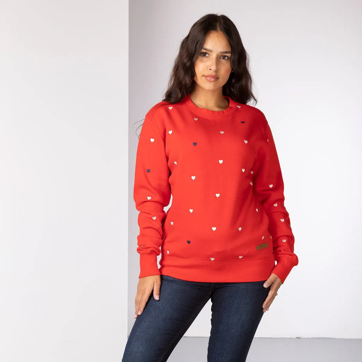 Ladies Embroidered Pattern Jumpers