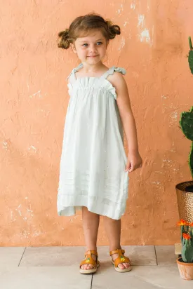 Lali Kids Jaipur Girls Dress - Mint (Size 4 left)